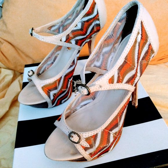 L.A.M.B. Shoes - L. A. M. B By Gwen Stefani Verdu ankle strap Heels